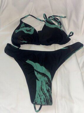 Icon Swim Clemmy Bikini - Obsidian Print